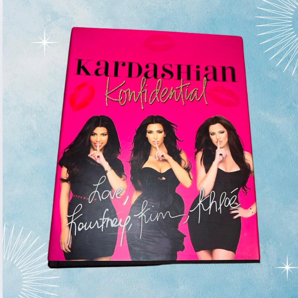 Signed copy of Kardashian Konfidential